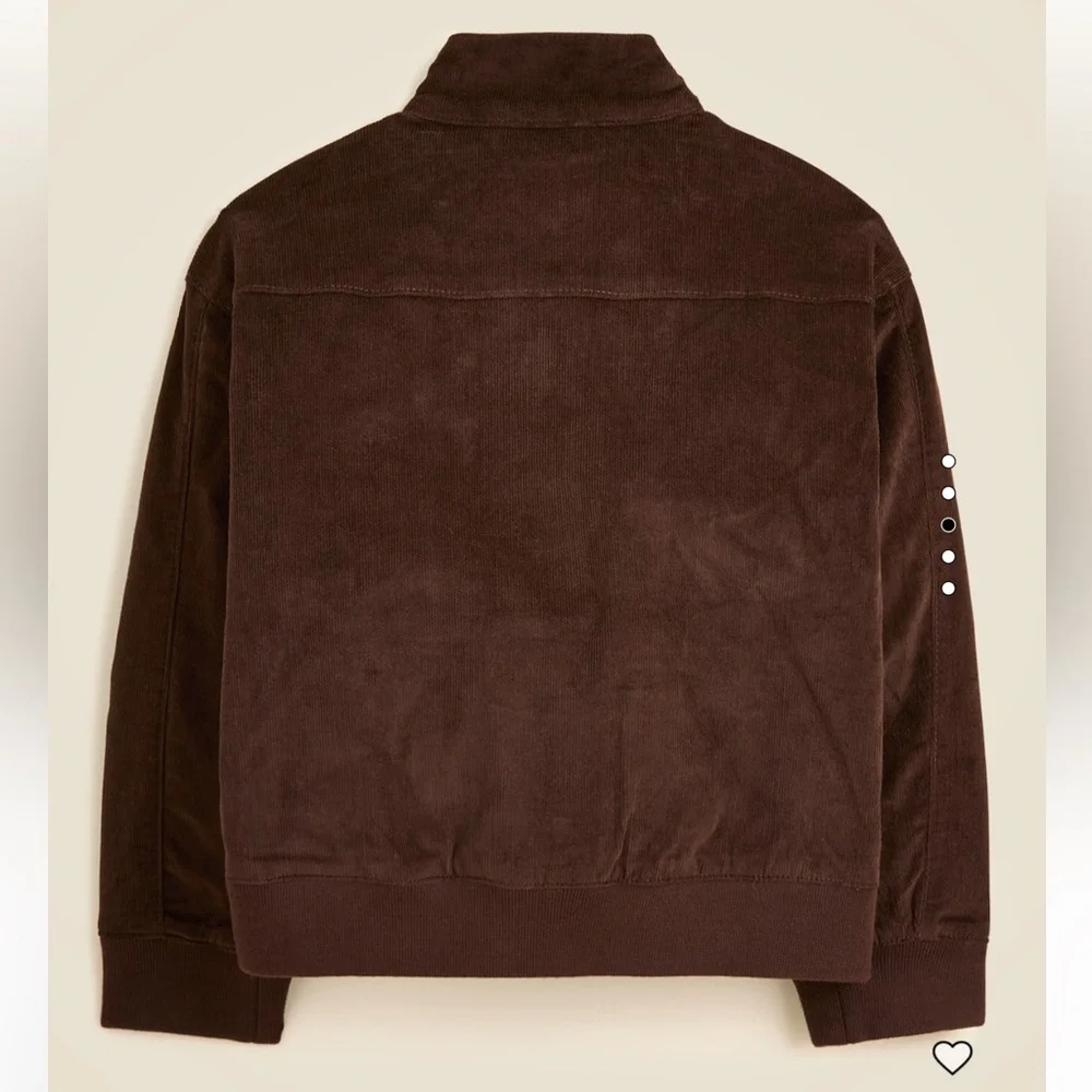 J. Crew Crewcuts Kids Harrington Corduroy Jacket in French Press